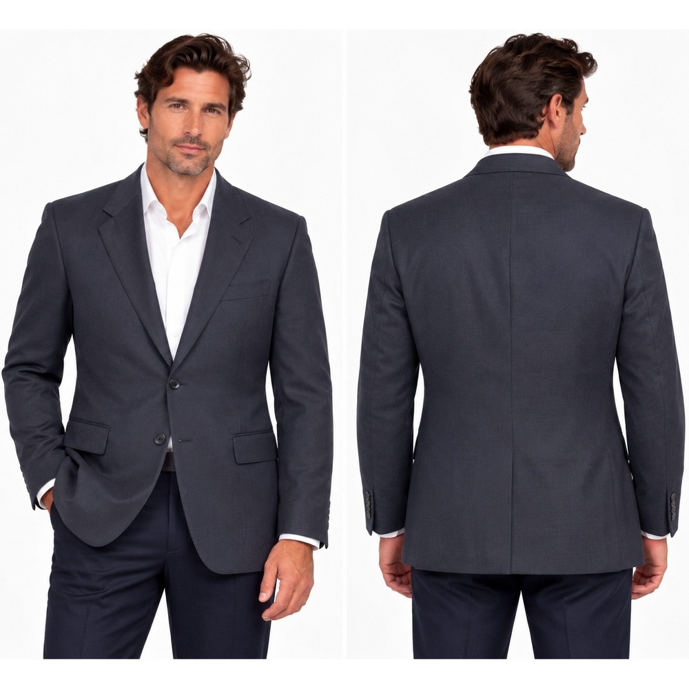 J.Crew Ludlow Loro Piana Super 120s Wool Navy Blazer Suit Jacket 36S